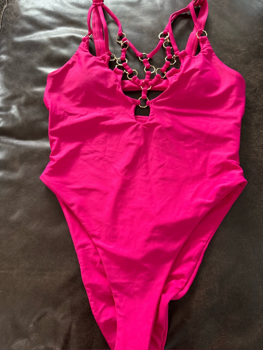 Bahimi Bright Fuchsia Swimsuit